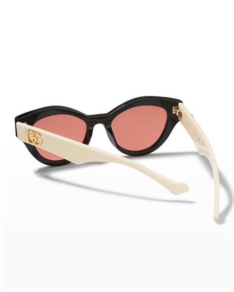 gucci cat eye acetate